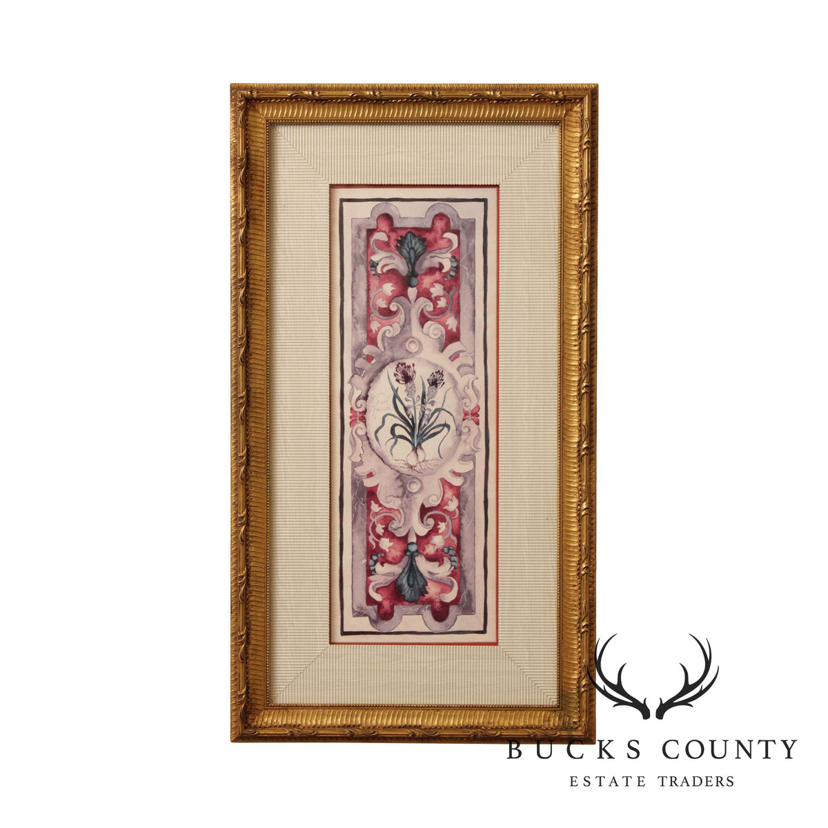 John Richard 'Tassel Hyacinth' Framed Print by Mary Beth Zeitz