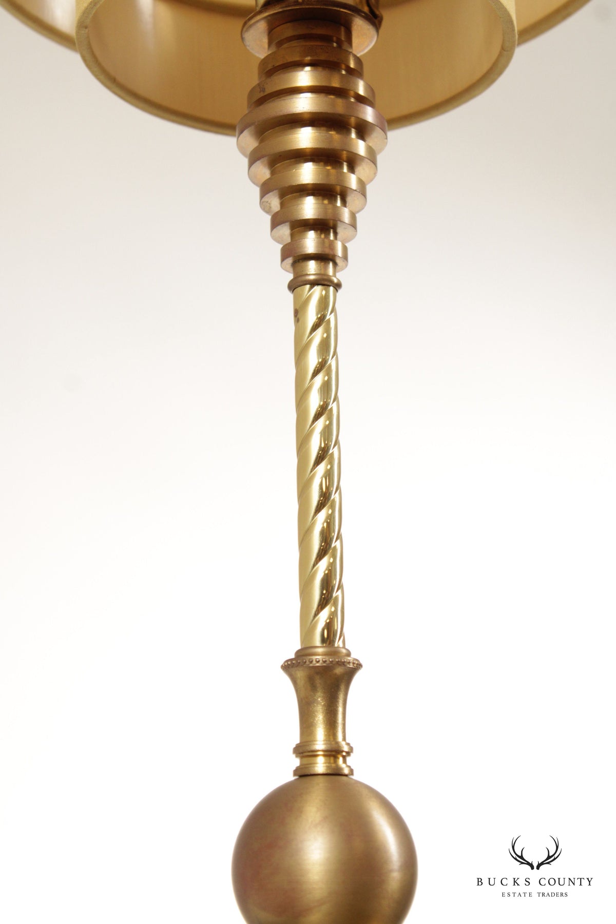 Chelsea House Modern Style Brass And Onyx Table Lamp