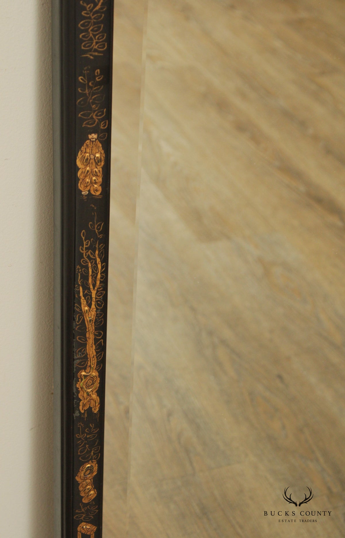 Friedman Brothers Colonial Williamsburg 'Peyton-Randolph' Chinoiserie Pier Mirror