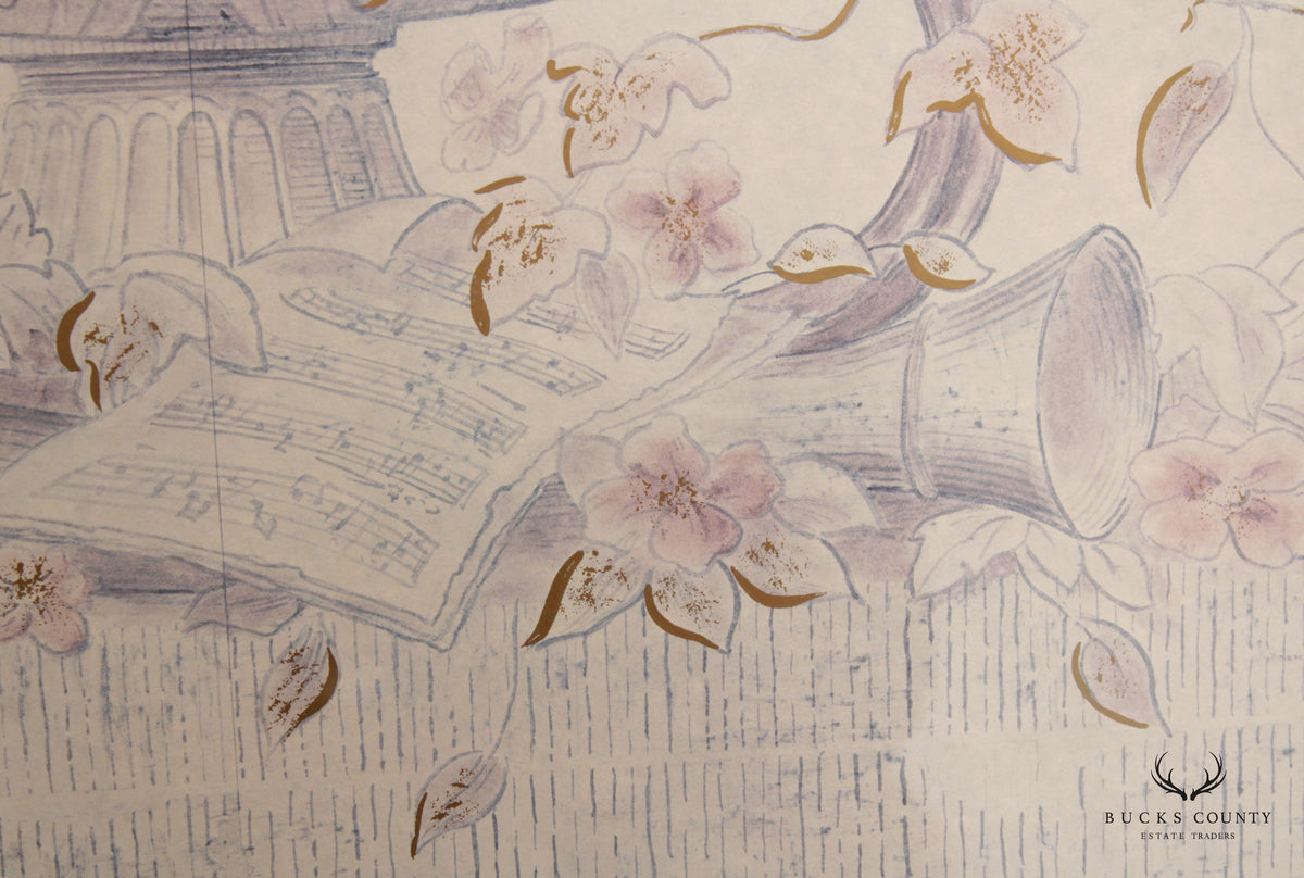 Vanguard Studios Neoclassical Floral Urn Wall Print