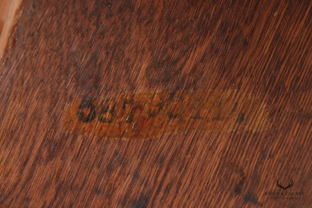 Stickley Brothers Antique Mission Oak Dresser Top Mirror