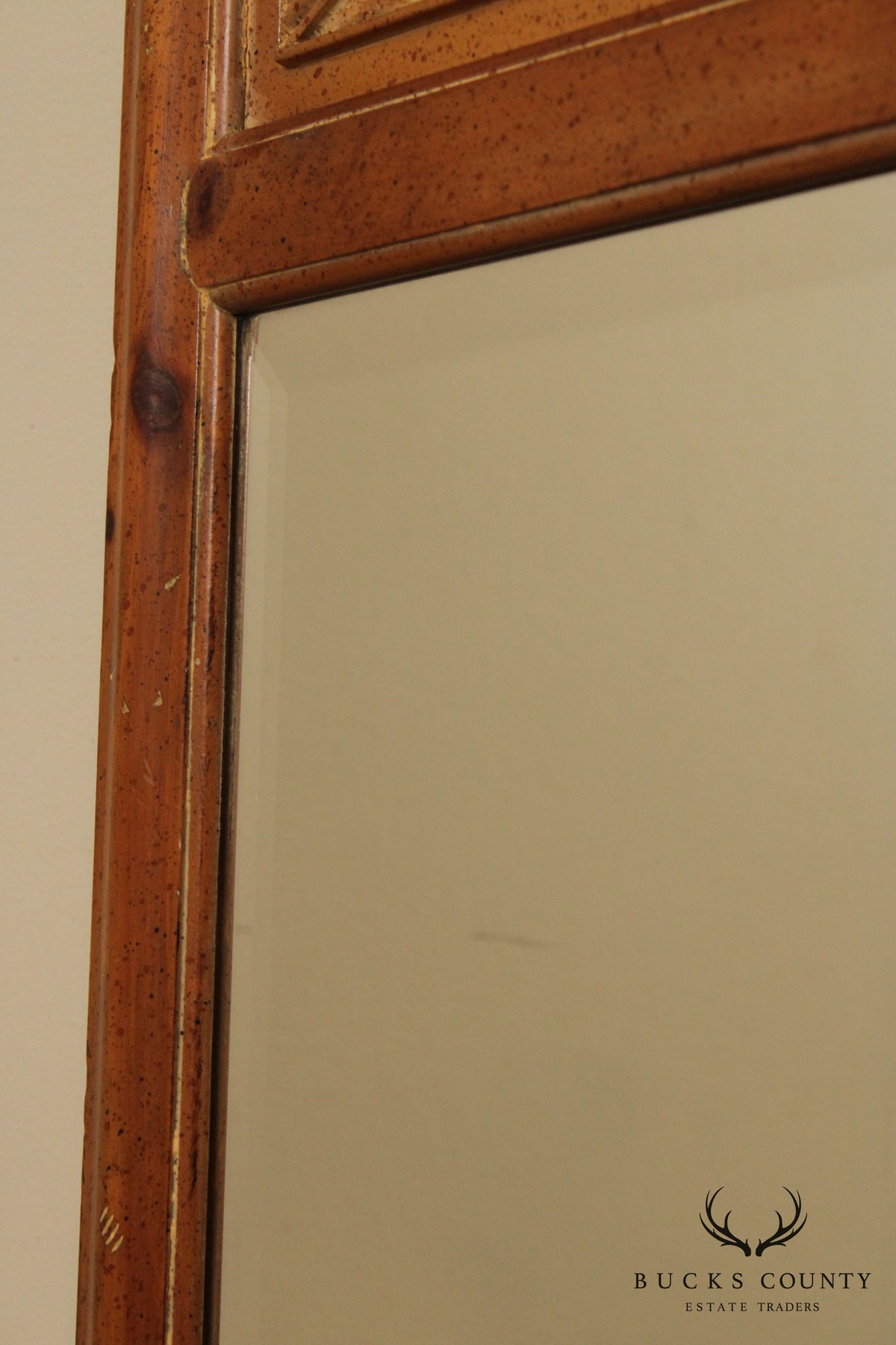 Henredon Vintage Pine Frame Mirror