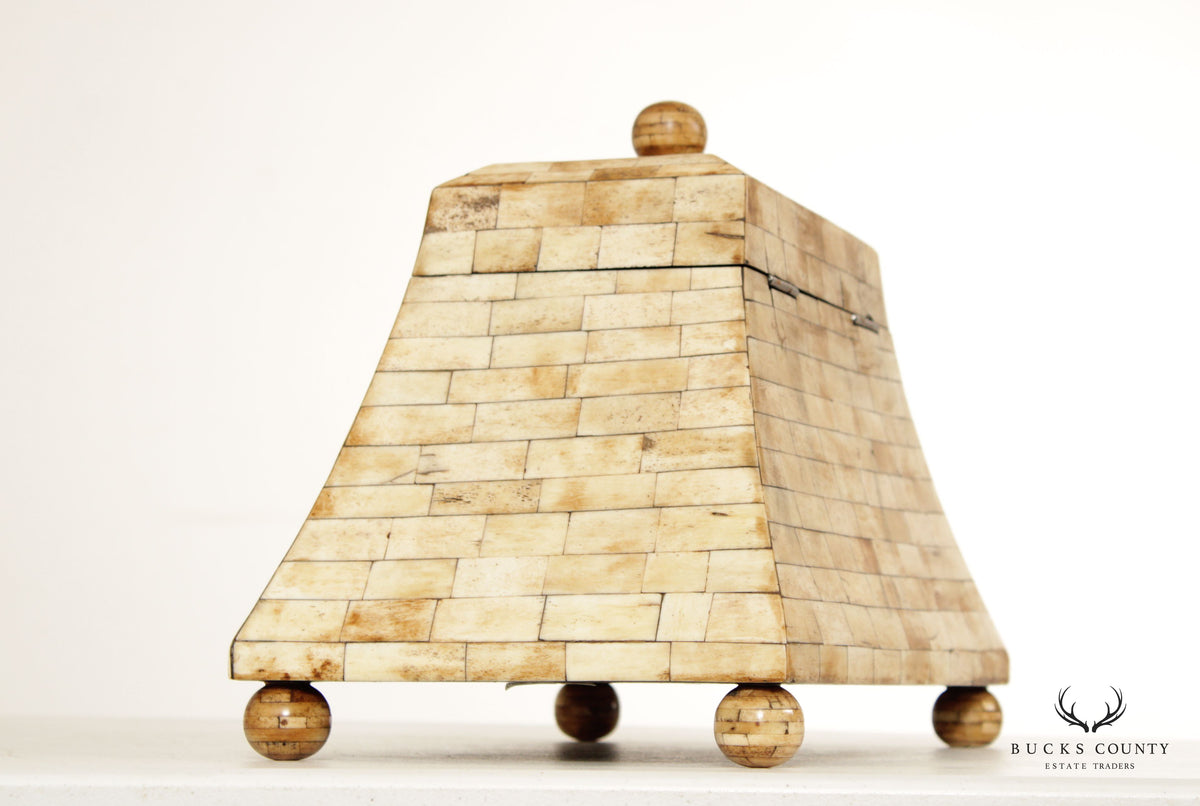 Ronita Smith Bone Inlaid Indian Jewelry Box