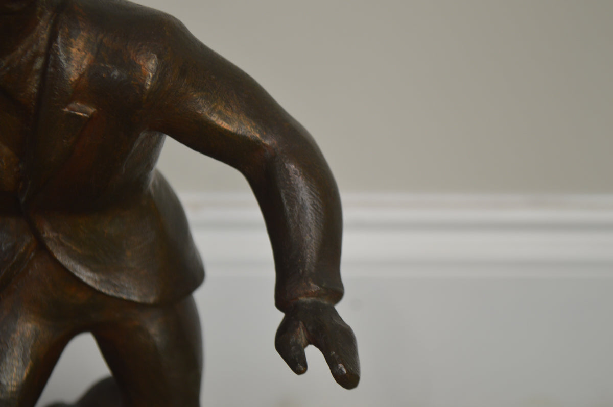 Nat Werner "Bojangles" Bronze Sculpture