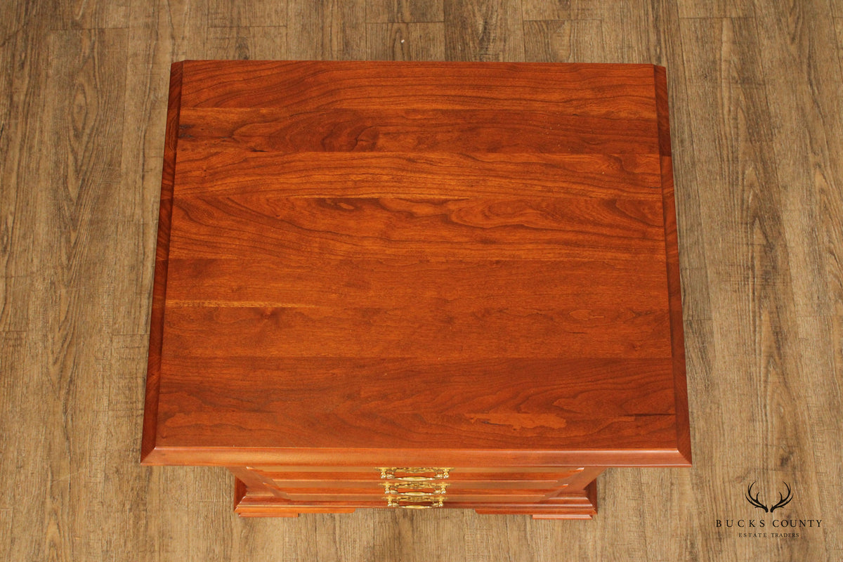 Millcraft 'Victoria's Tradition' Solid Cherry Three-Drawer Nightstand