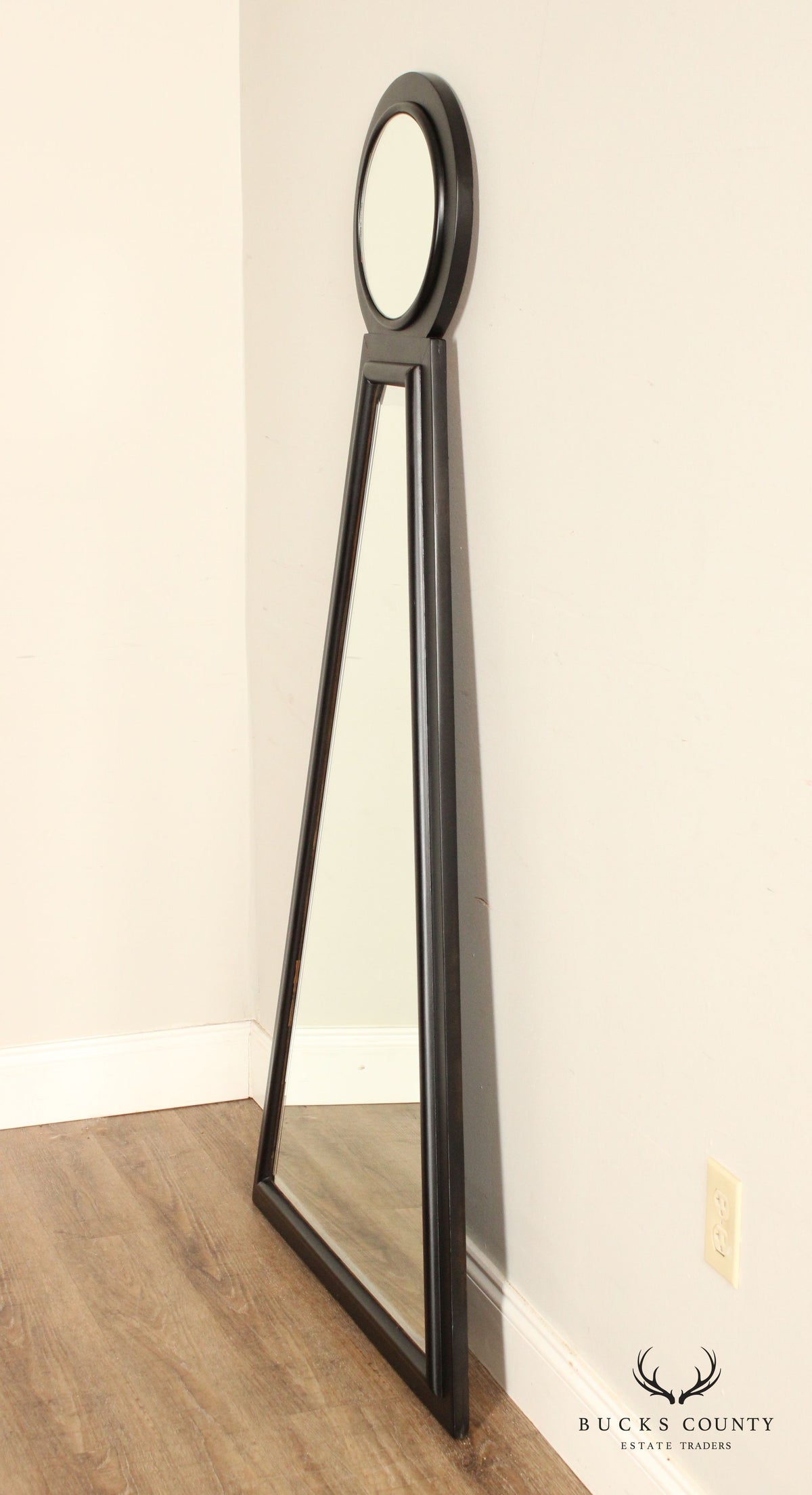Post Modern Keyhole Full Length Beveled Mirror