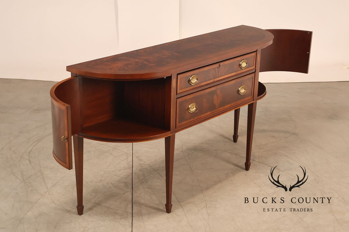 Hekman Copley Place Mahogany Inlaid Dining Buffet Server