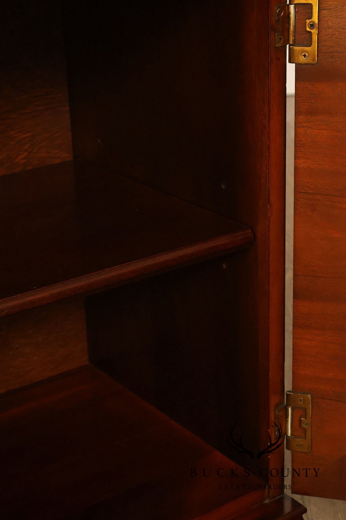 Councill Craftsmen Mahogany Breakfront China Cabinet