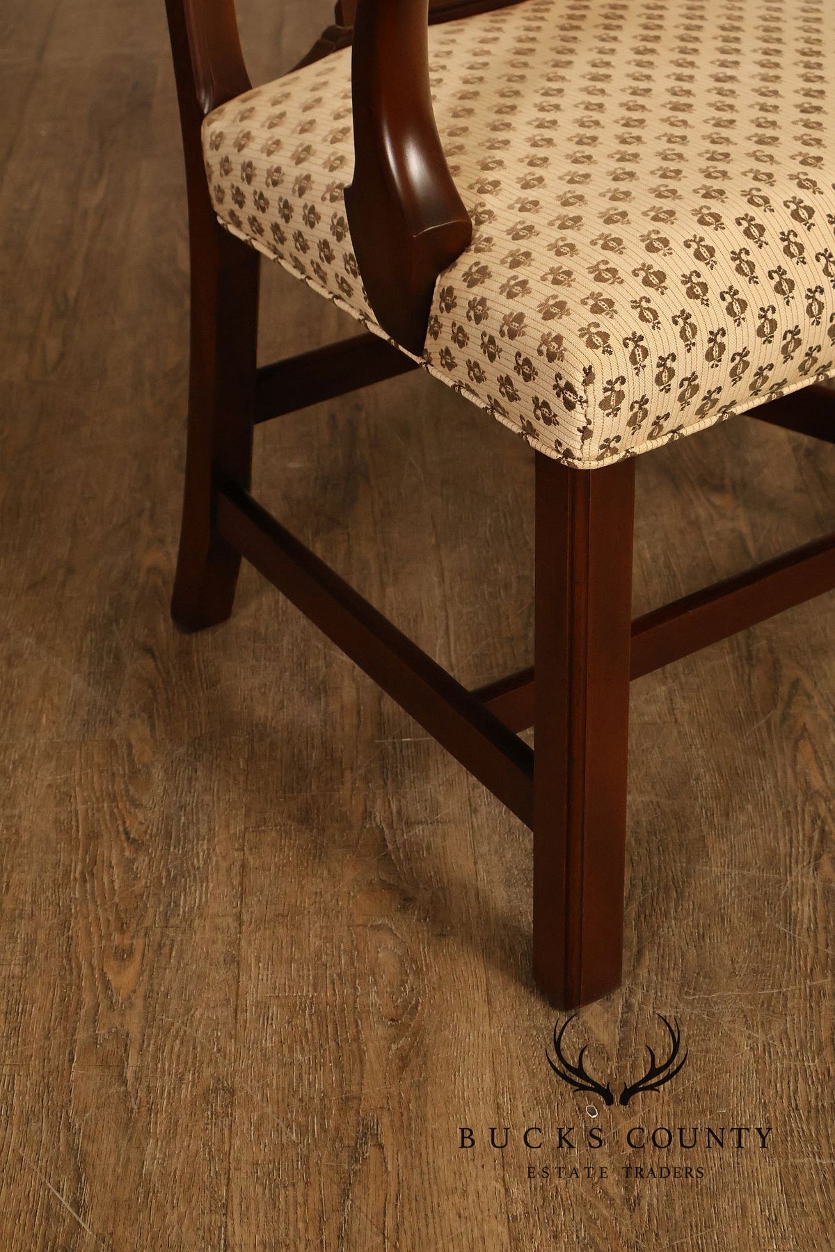Kittinger Colonial Williamsburg Adaptation Set Of Eight Mahogany Dining Chairs
