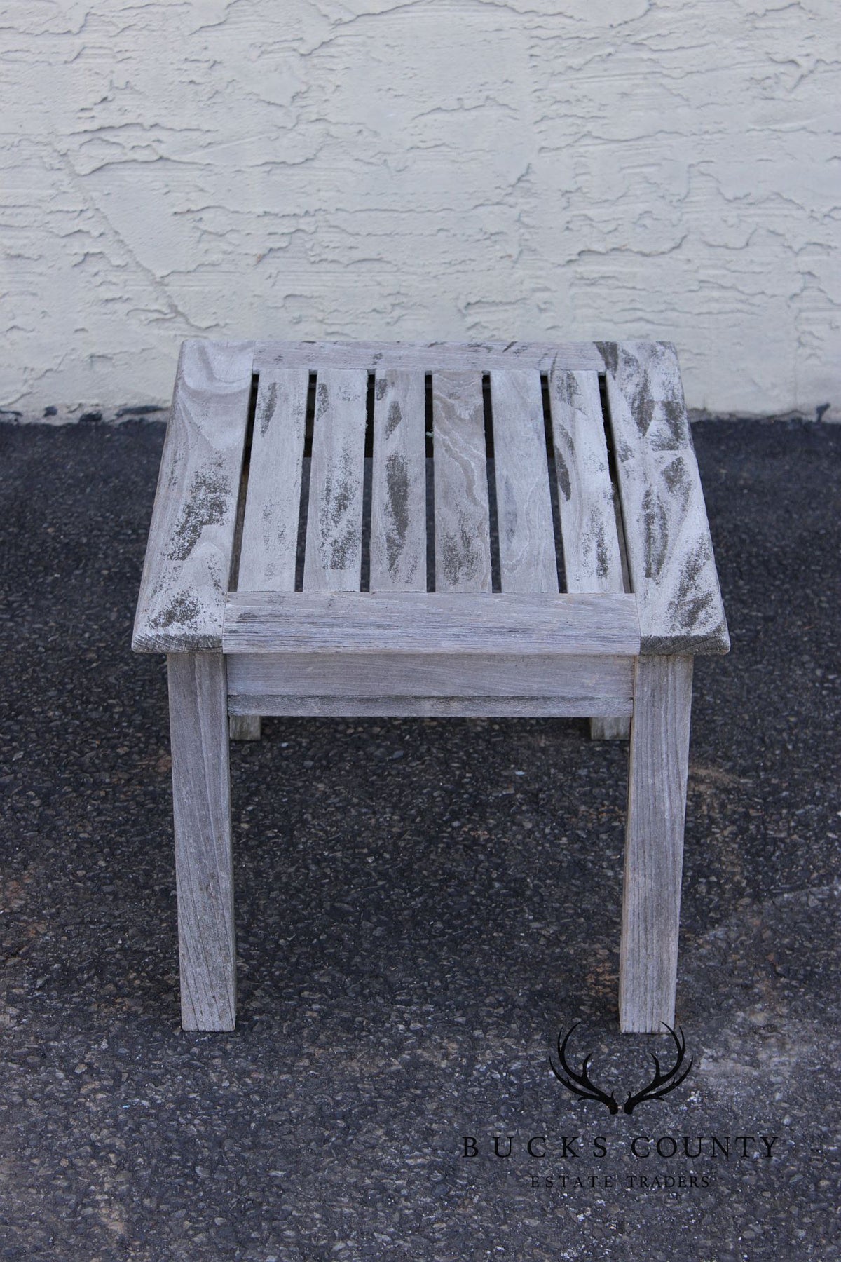 Gloster Pair of Teak Outdoor End Tables