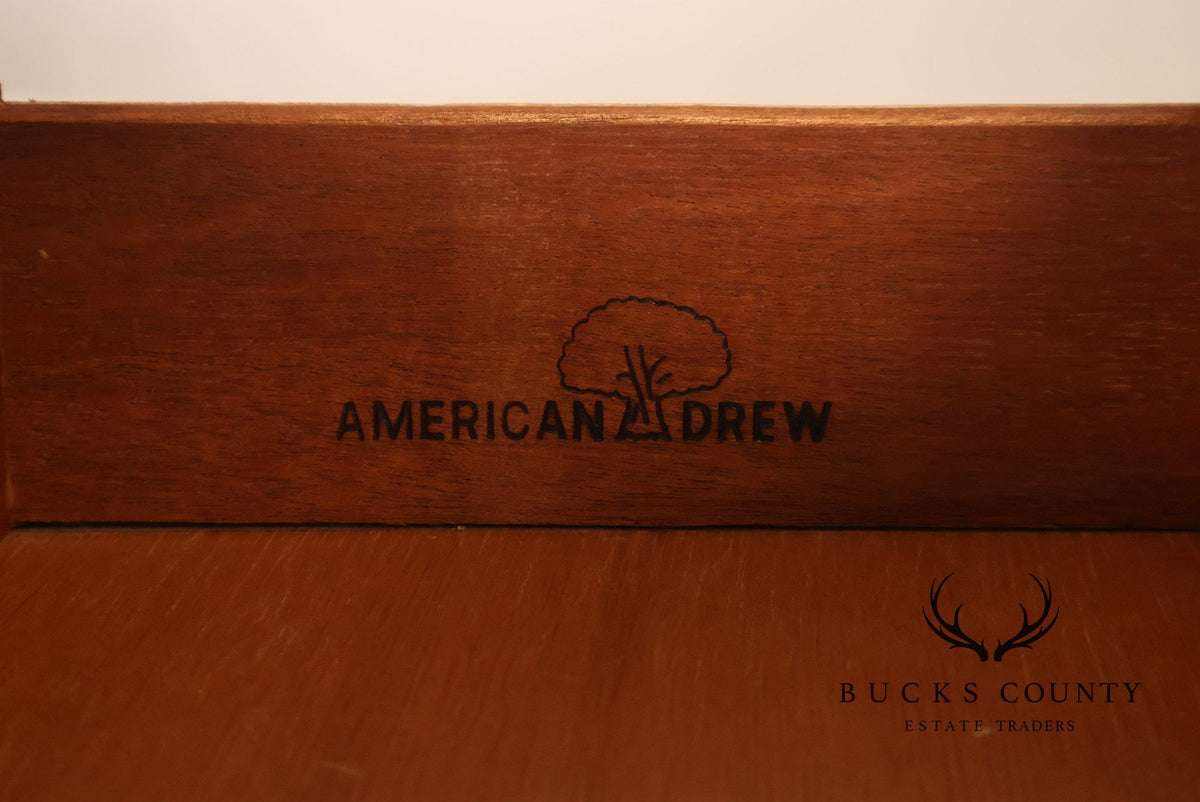 American Drew Traditional Cherry Four Drawer Bachelor's Chest