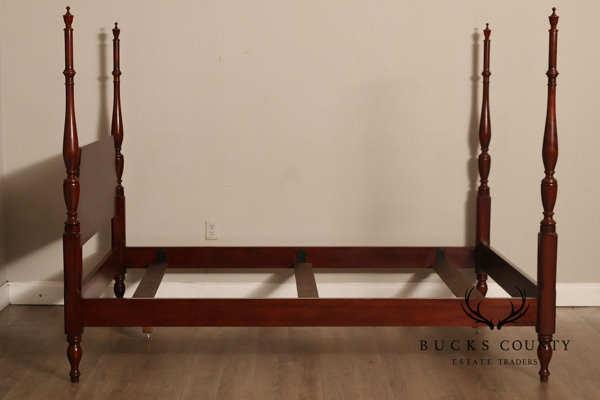 Henkel Harris Solid Cherry Queen Four Poster Bed