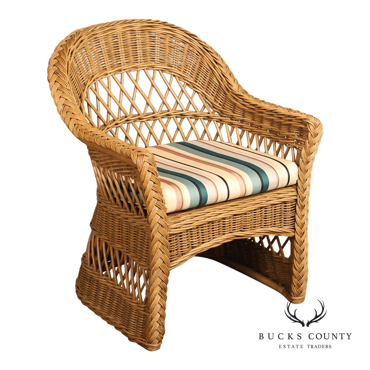 Henry Link Wicker Lounge Chair
