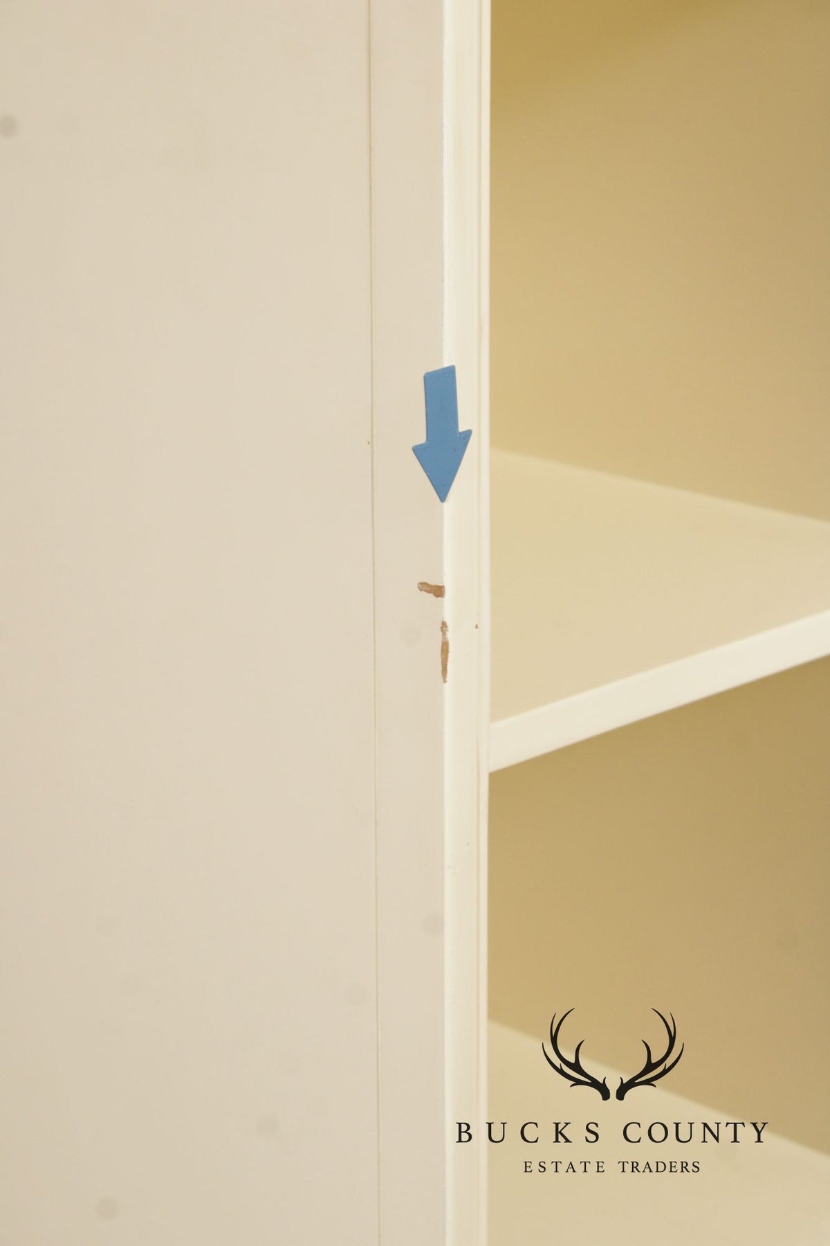 Modern White Lacquer Dry Bar Cabinet With Hidden Mahogany Interior And Rotating Shelves