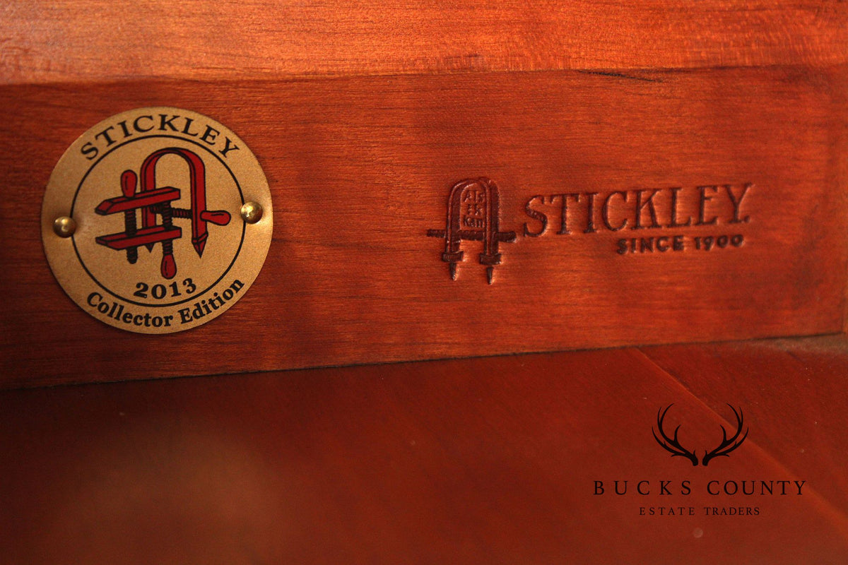 Stickley Mission Collection Cherry Wine Rack With Removable Serving Tray
