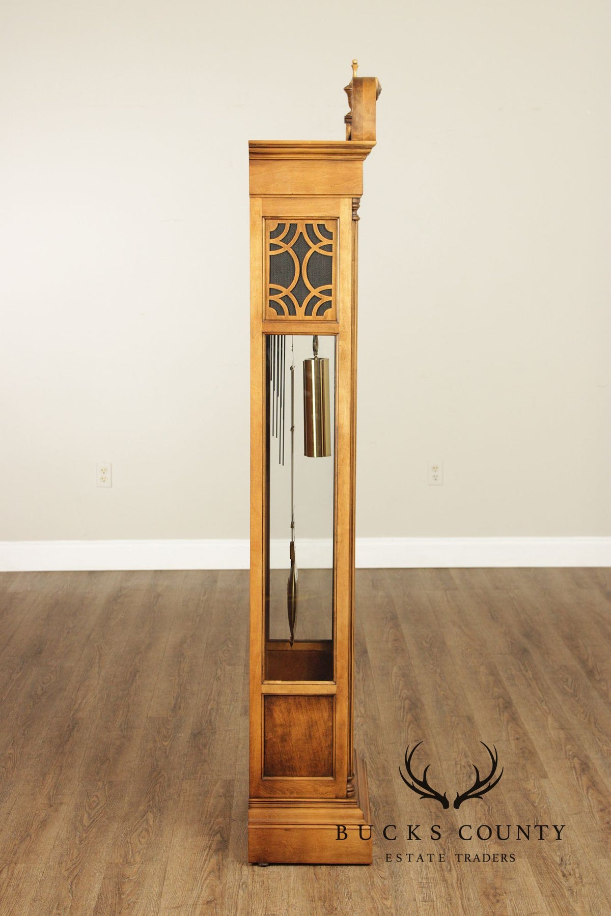 Howard Miller Georgian Style Walnut Grandfather Clock
