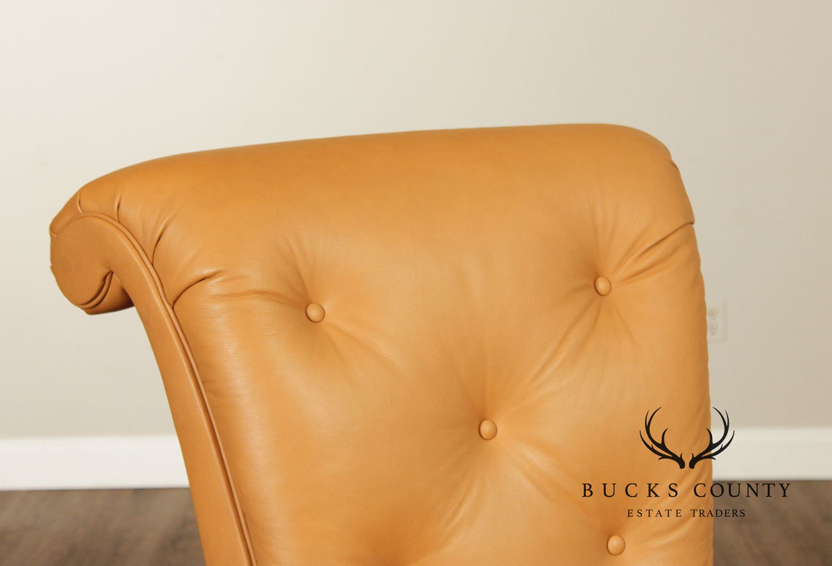 Leathercraft Tufted Leather Executive Office Armchair