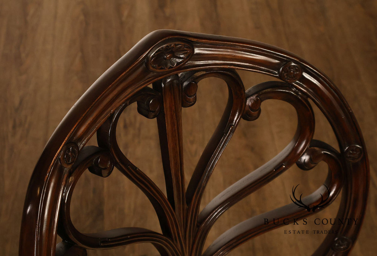 Bevan Funnell Adam Style Set of Eight Mahogany Dining Chairs