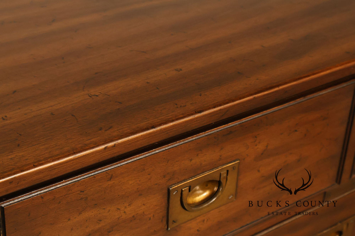 Heritage Campaign Style Tall Chest of Drawers