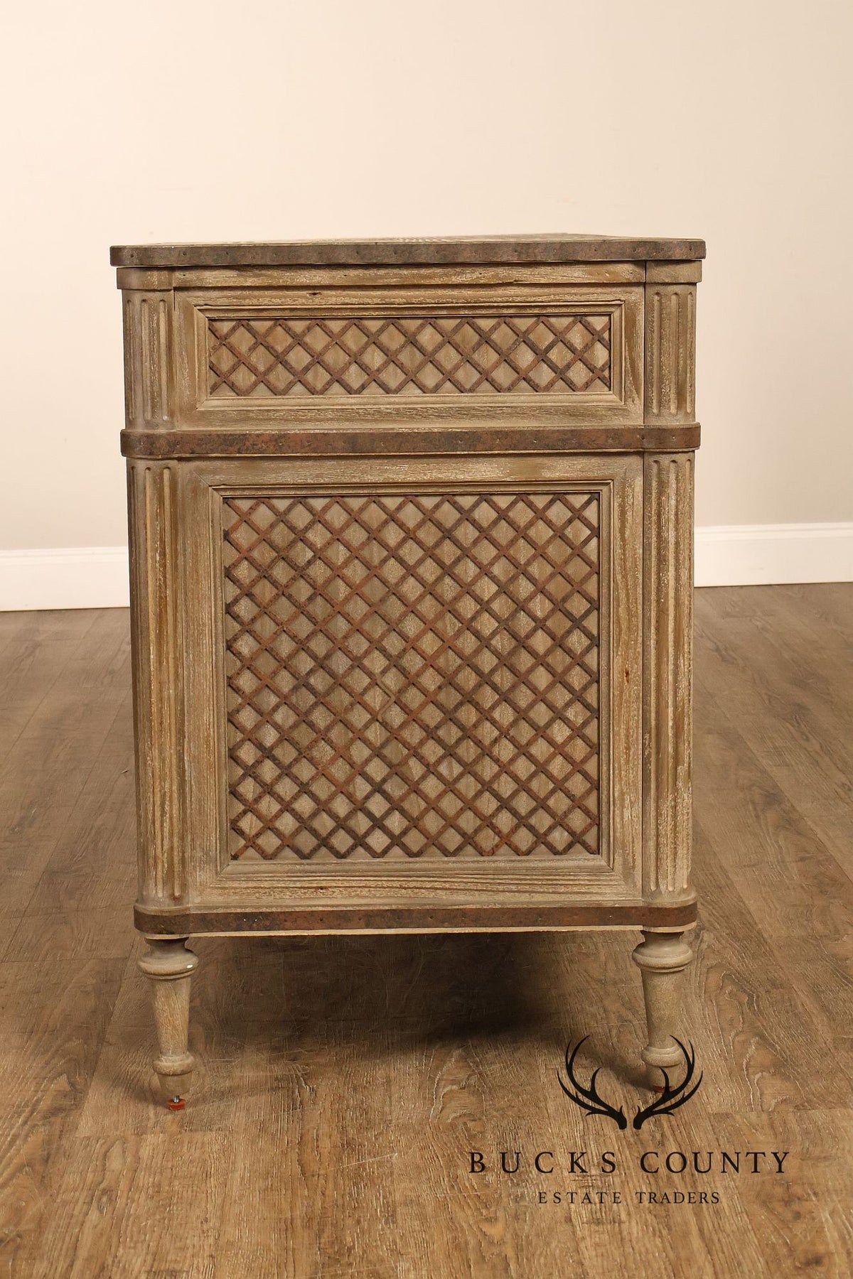 Restoration Hardware Treillage Collection Louis XVI Style  Latticework Double Dresser