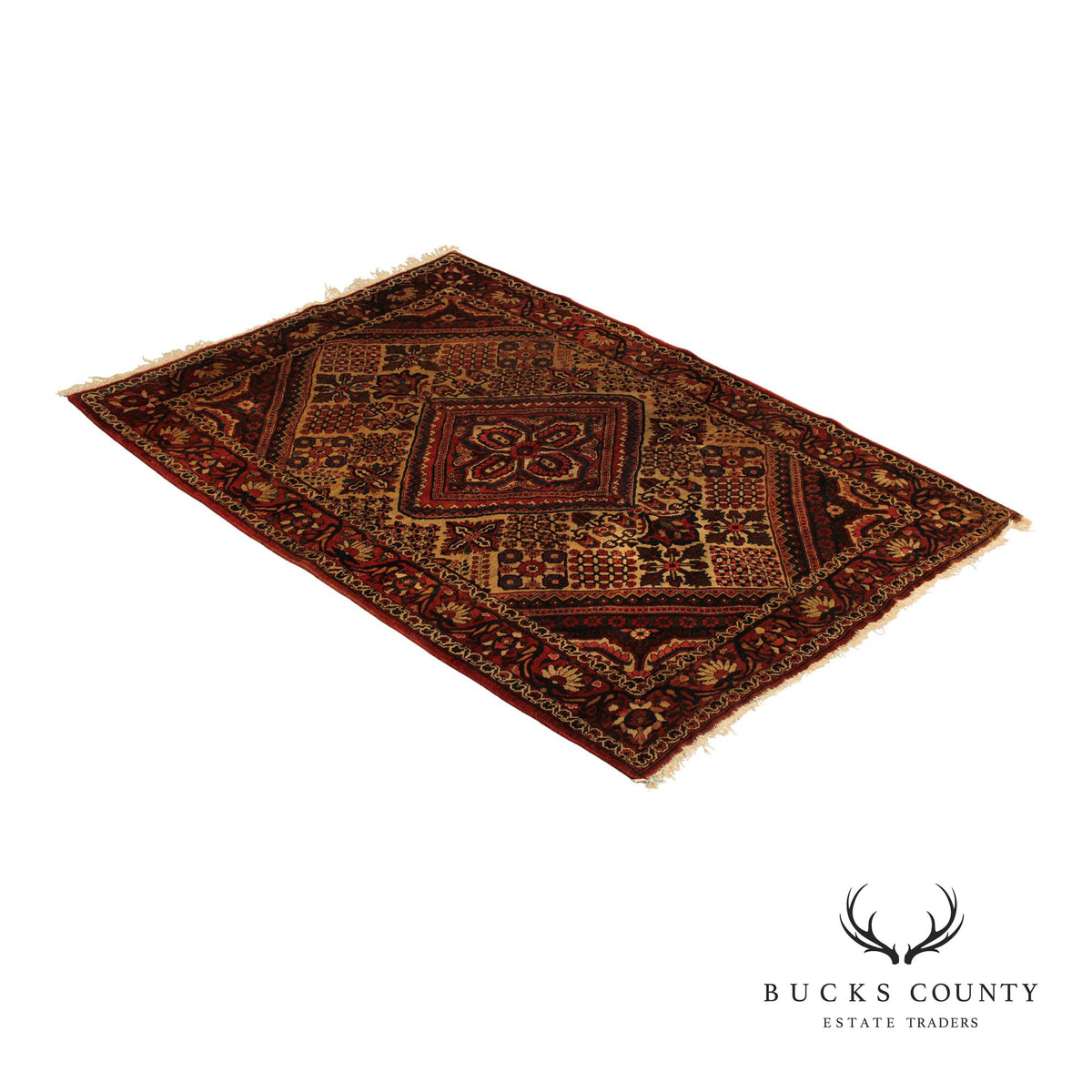 Persian Qashqai Hand Knotted Wool Area Rug 6' 9" x 4' 7"
