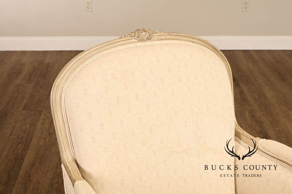 Pama Furniture Inc French Provincial Style Bergere Armchair