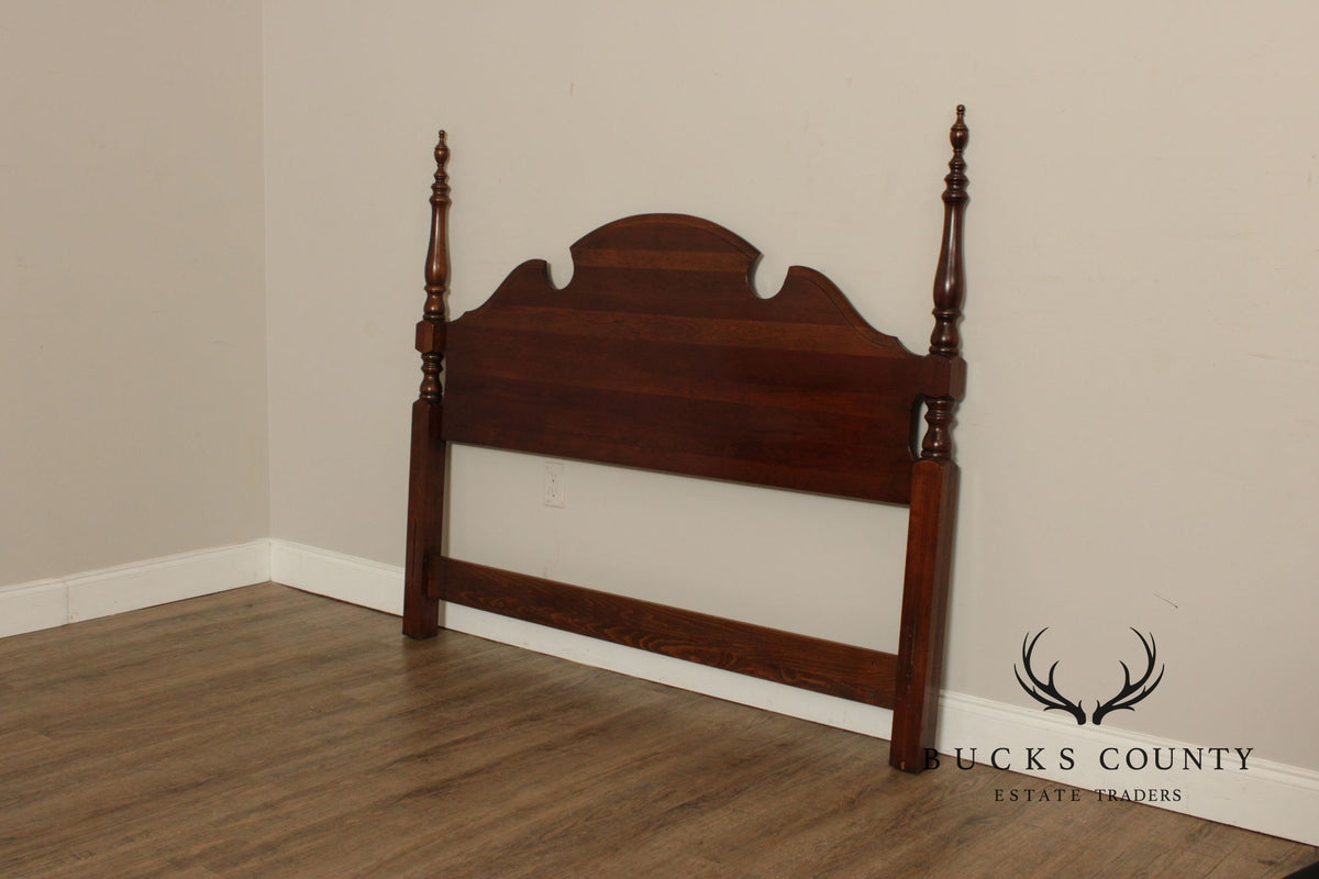 Chippendale Style Cherry Queen Poster Headboard