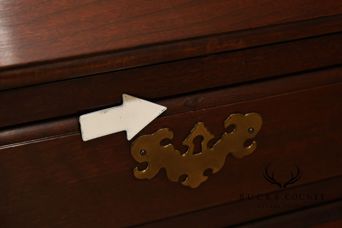 Jasper Cabinet Queen Anne Style Cherry Secretary Desk