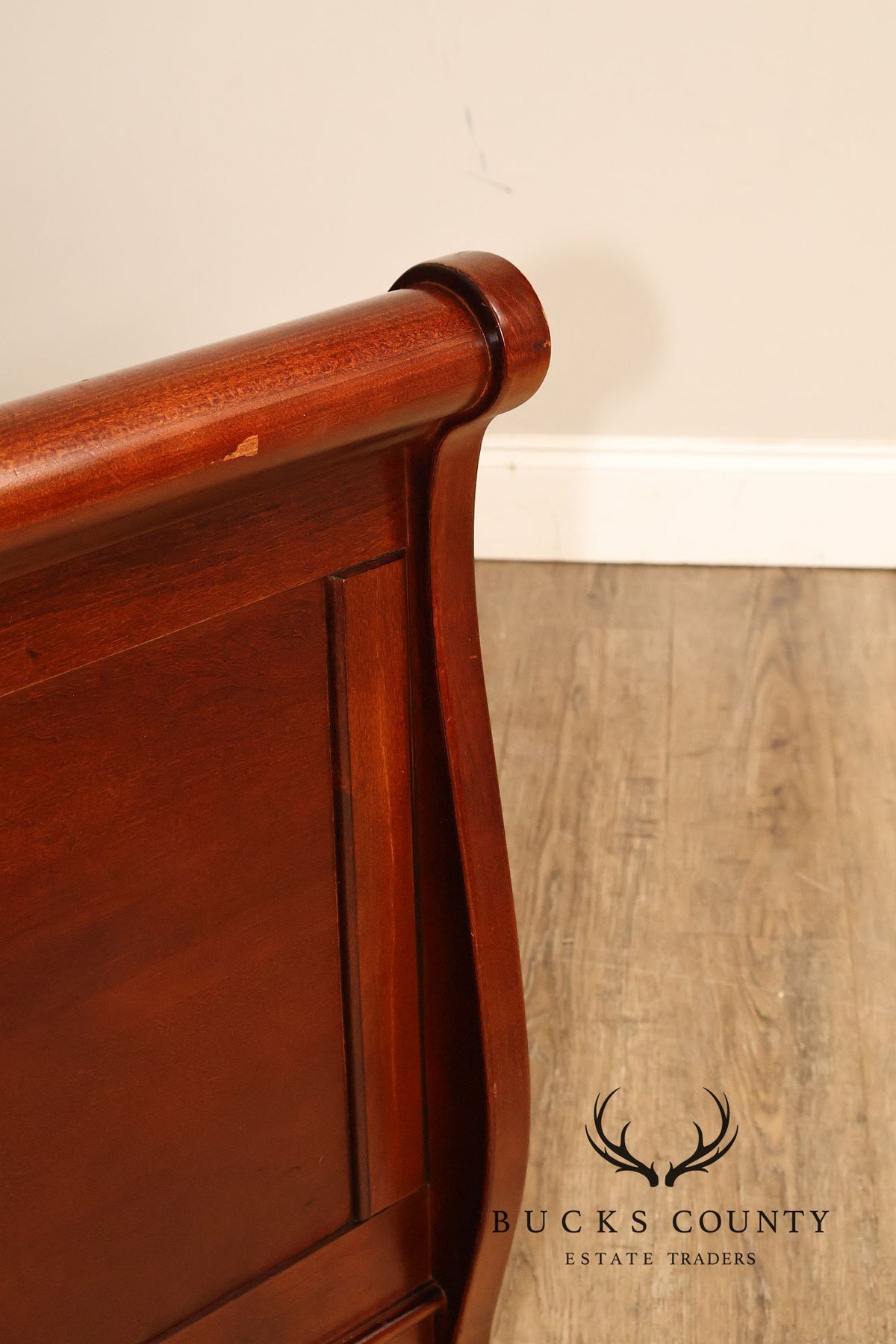 American Made King Size Sleigh Bed Frame