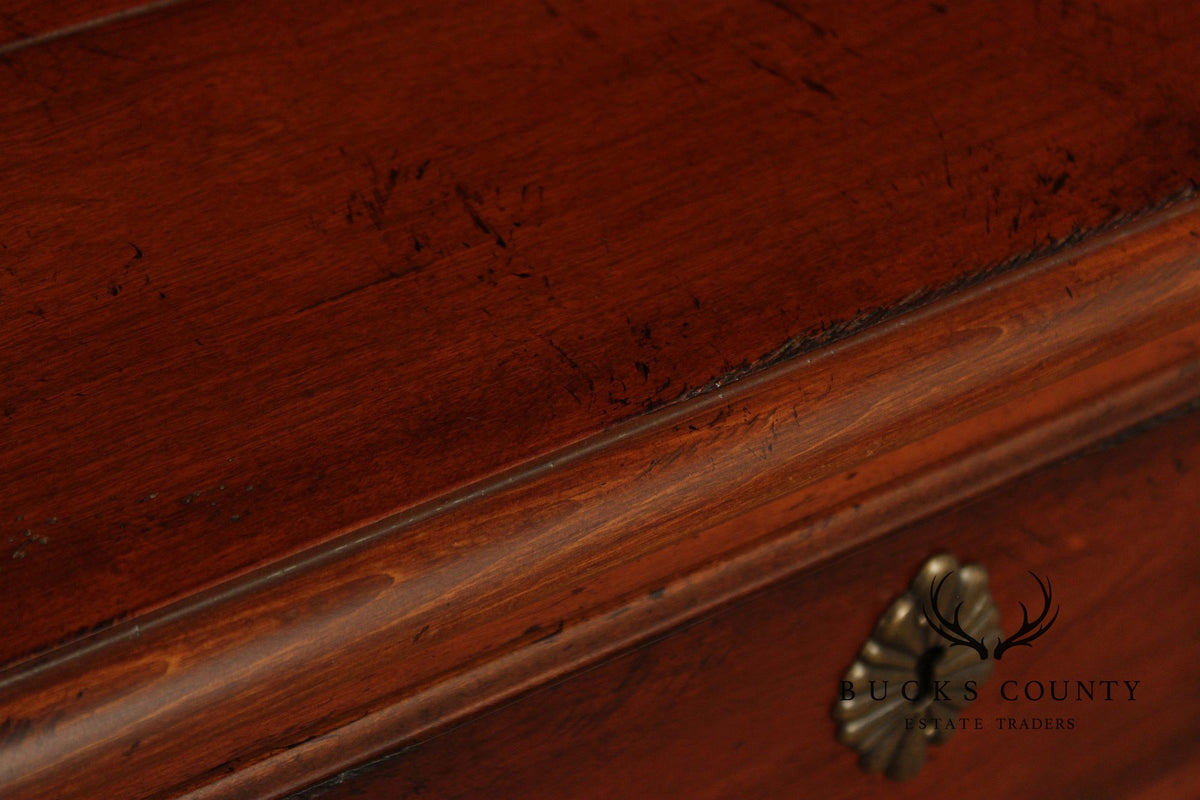 Hickory White French Country Style Cherry Sideboard