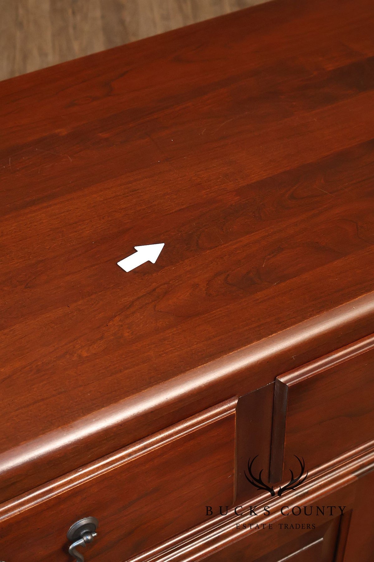 Hitchcock Colonial Style Cherry Three-Drawer Server