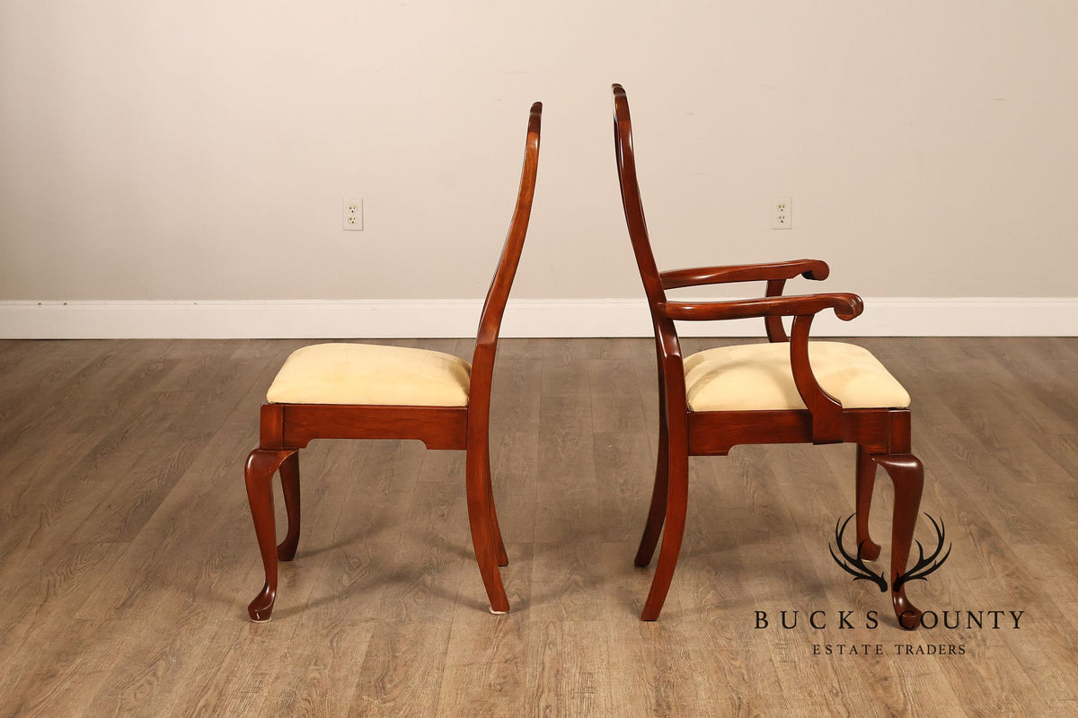 Pennsylvania House Set Of 6 Queen Anne Dining Chairs