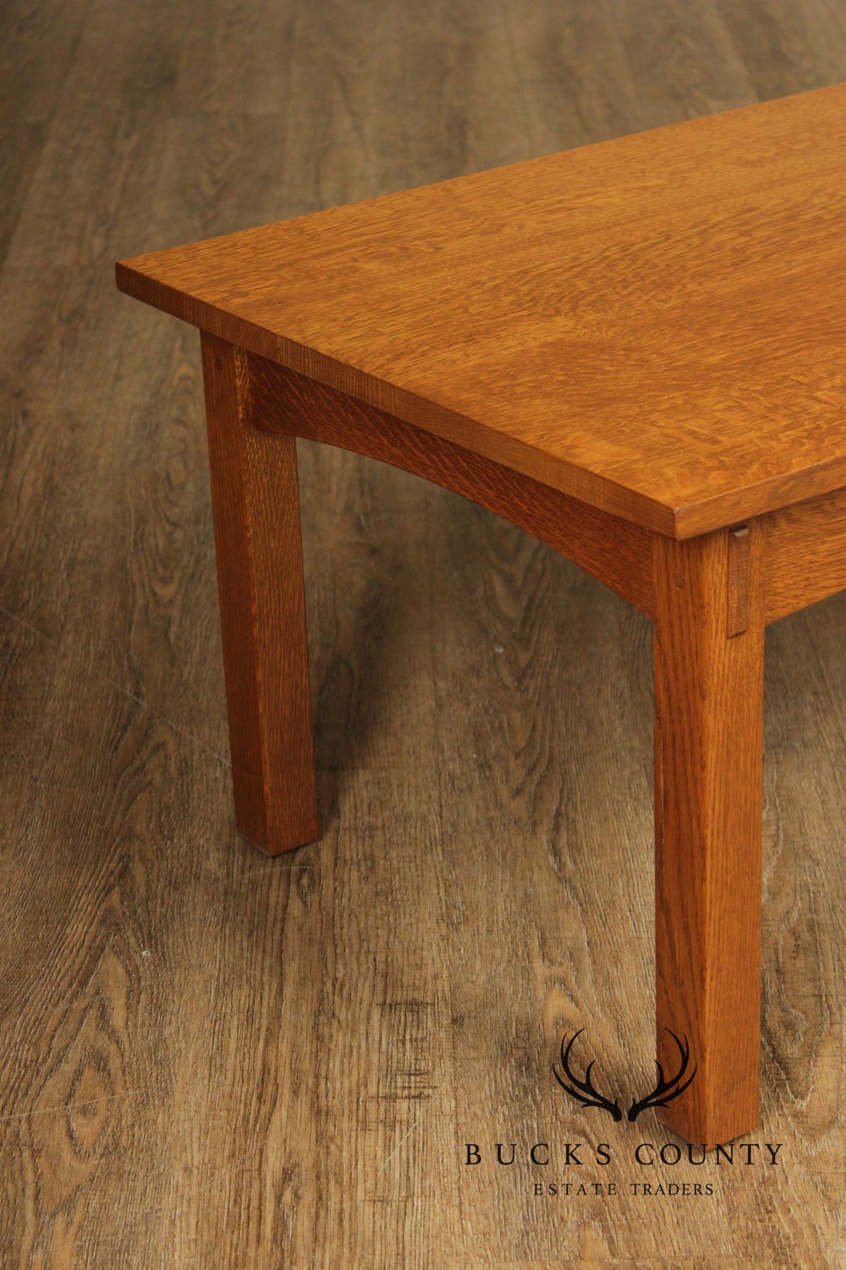 Stickley Mission Collection Oak Cocktail Table