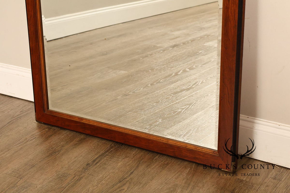 Campaign Style Brass Bound Mirror