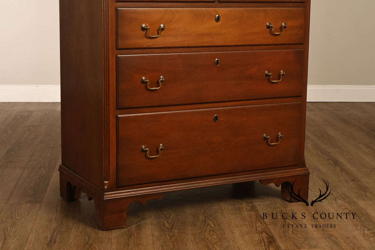 Kittinger Colonial Williamsburg Mahogany Chest Of Drawers