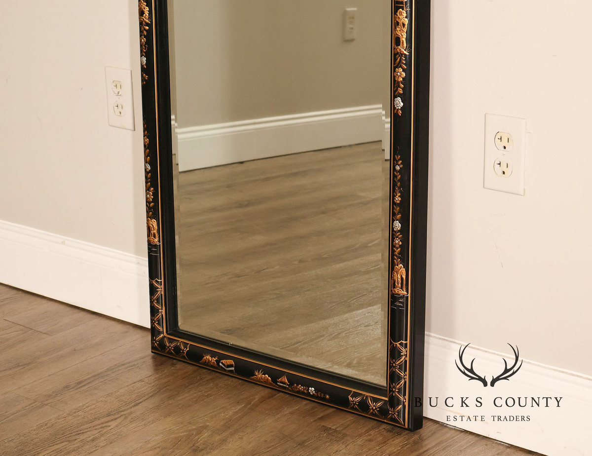 Henredon Chinoiserie Style Keyhole Wall Mirror