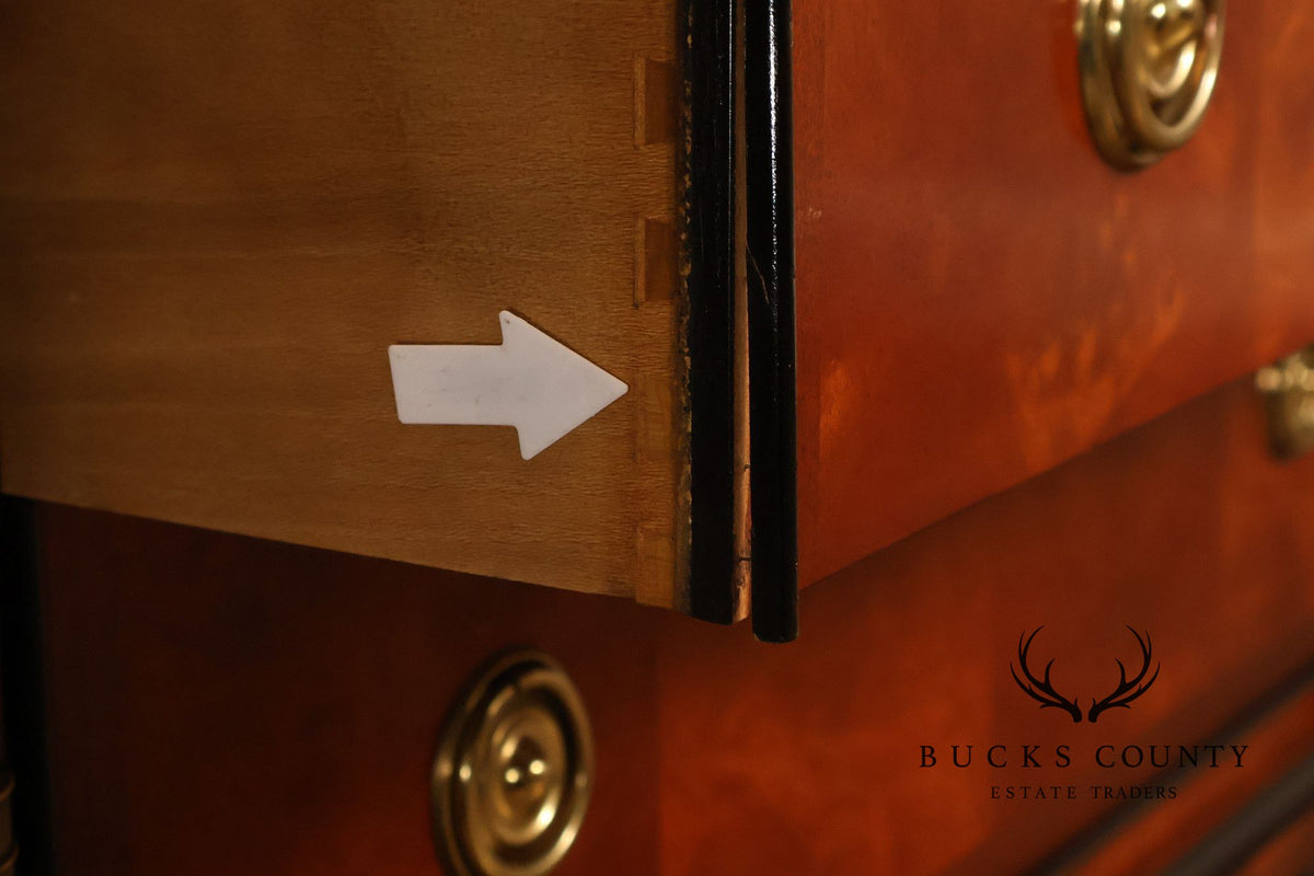 Century Furniture Biedermeier Style Mahogany Armoire