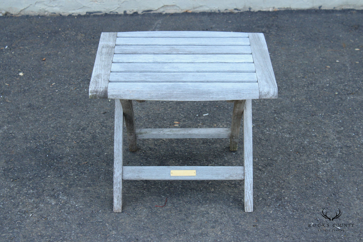 Kingsley-Bate Outdoor Patio 'St. Tropez' Teak Side Table