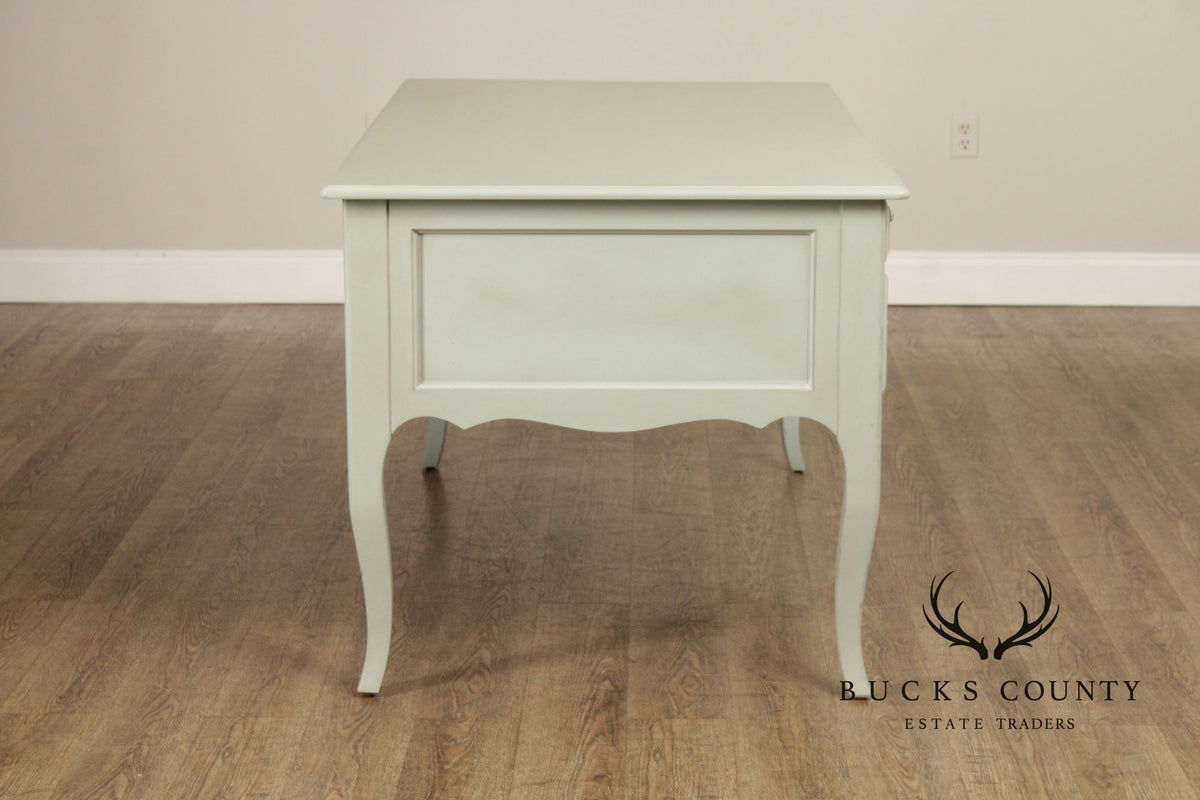 Ethan Allen 'Maison' Painted Executive Writing Desk