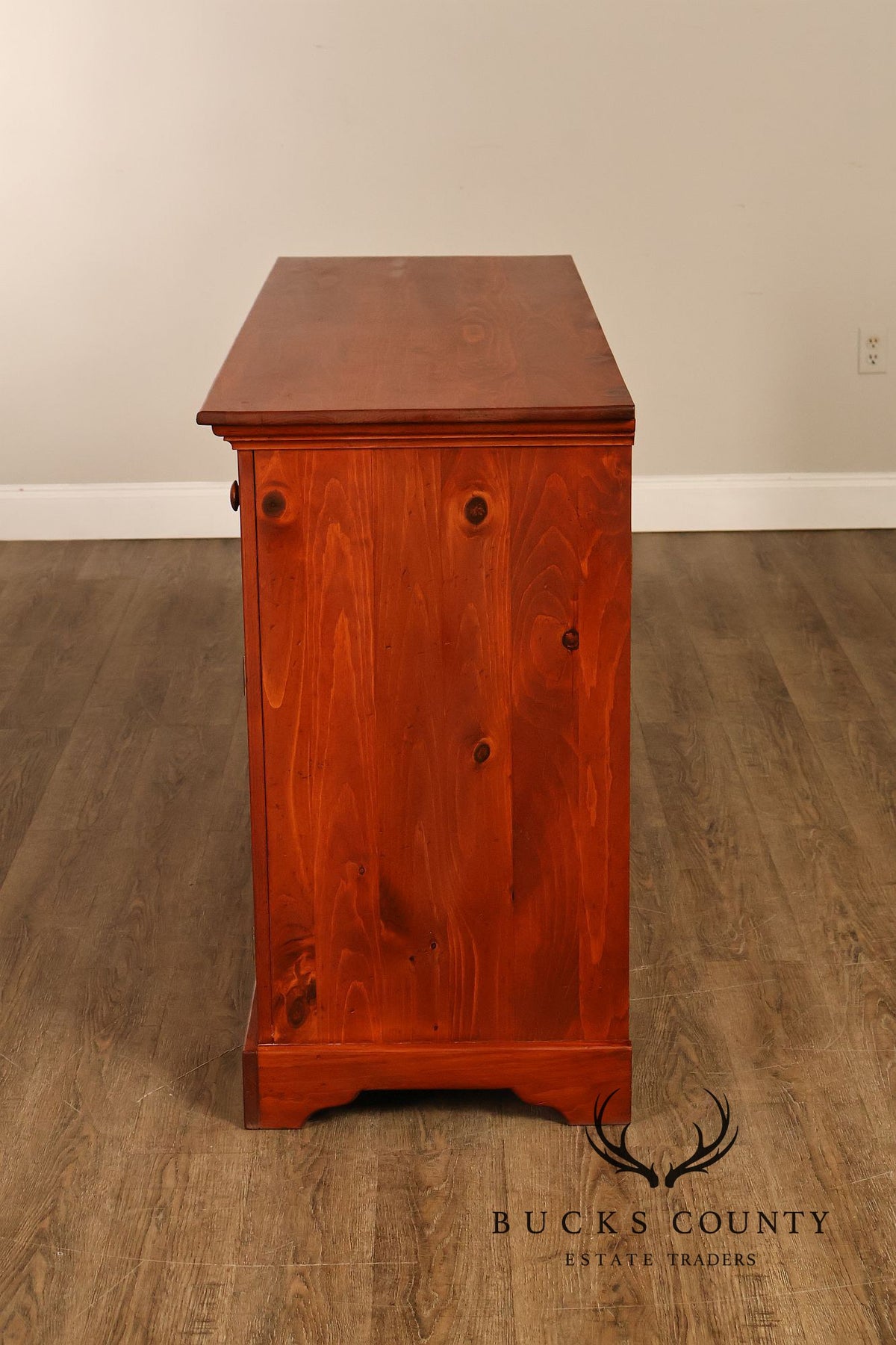 American Heritage Furniture Solid Pine Multi-Drawer Sideboard Cabinet
