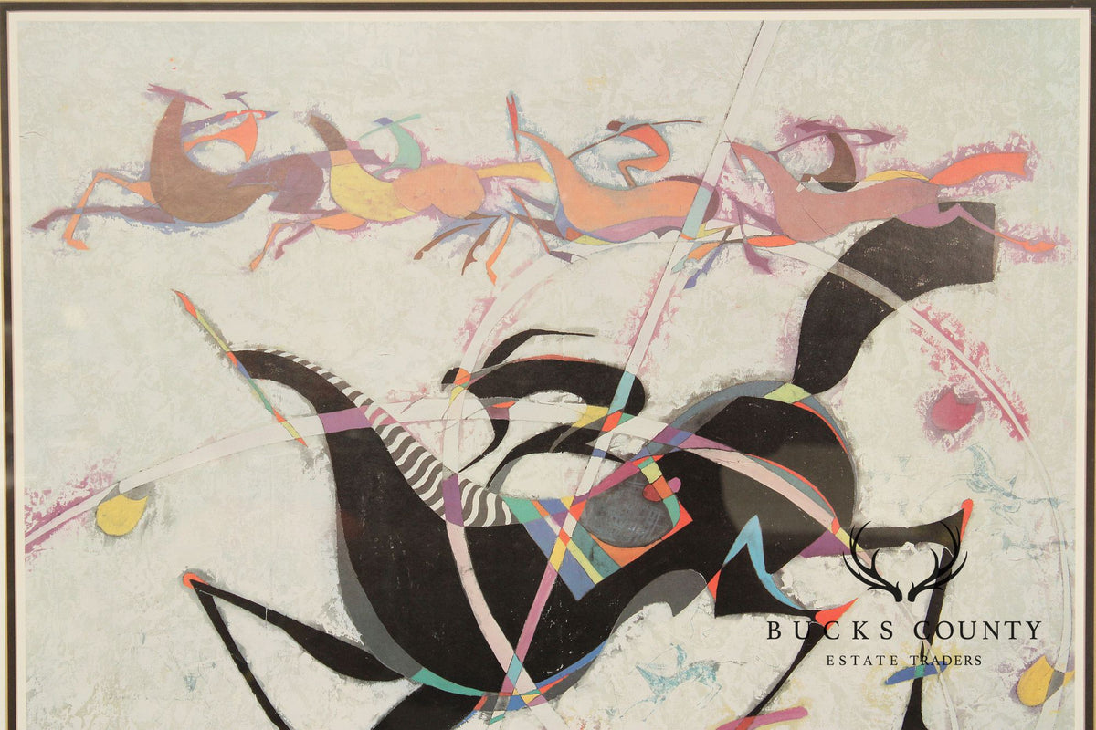 Li Zhong Liang Contemporary Print, Cave Painting