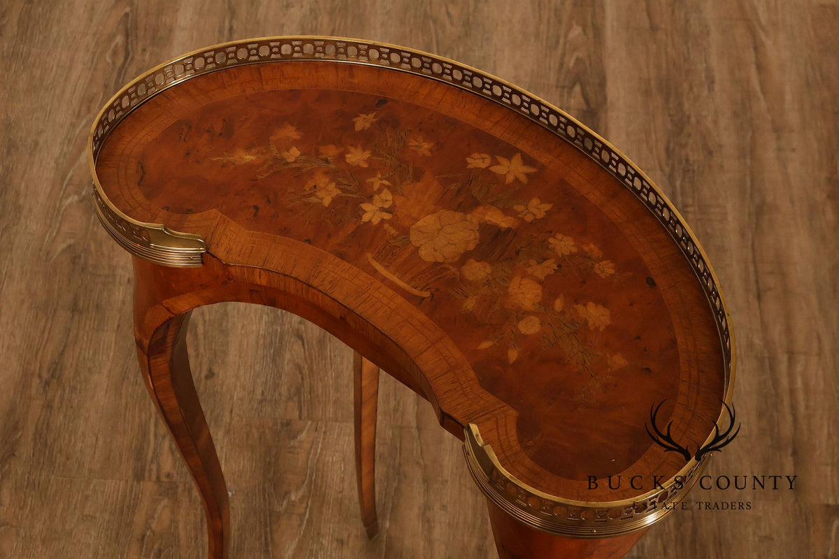 Maitland Smith French Louis XV Style Kidney Table