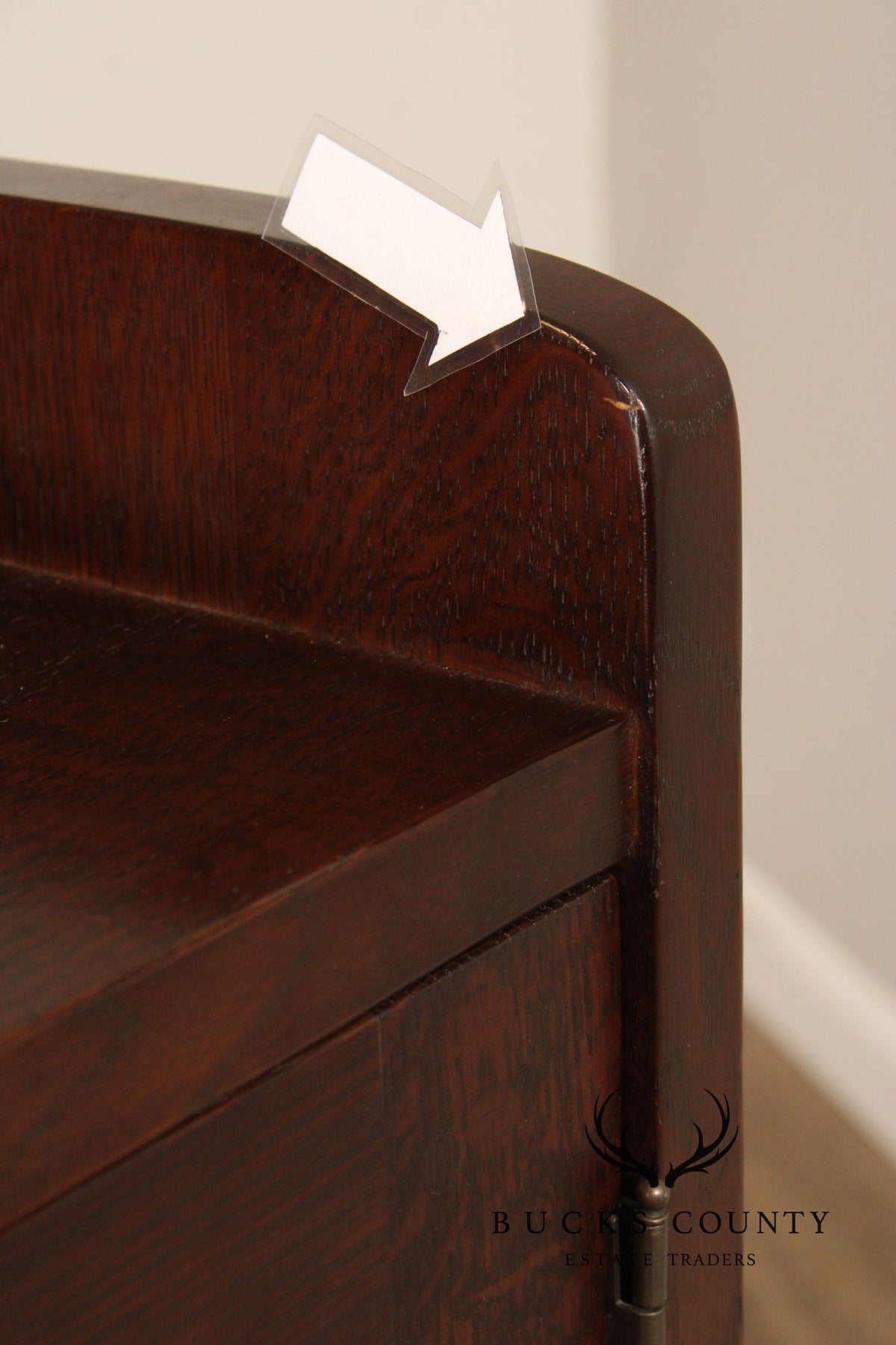 Stickley Mission Collection Oak Three Door Bookcase