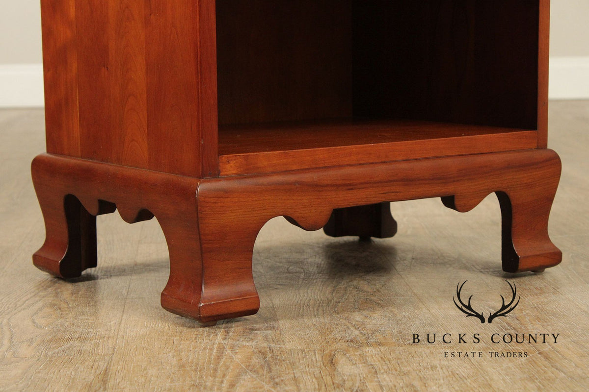 Stickley Cherry Valley Chippendale Style Nightstand
