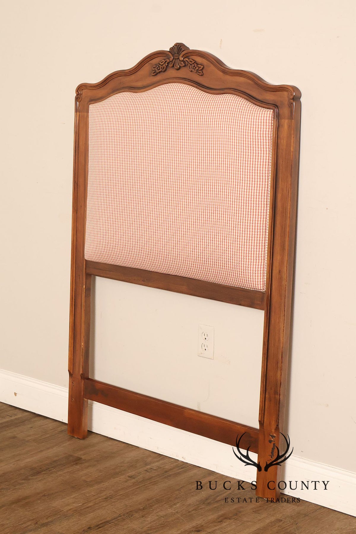 Drexel Heritage French Louis XV Style Pair of Twin Headboards