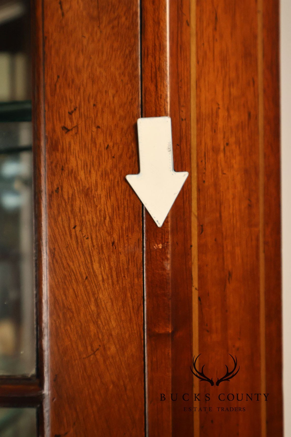 Georgian Style Lighted Mahogany Corner Cabinet