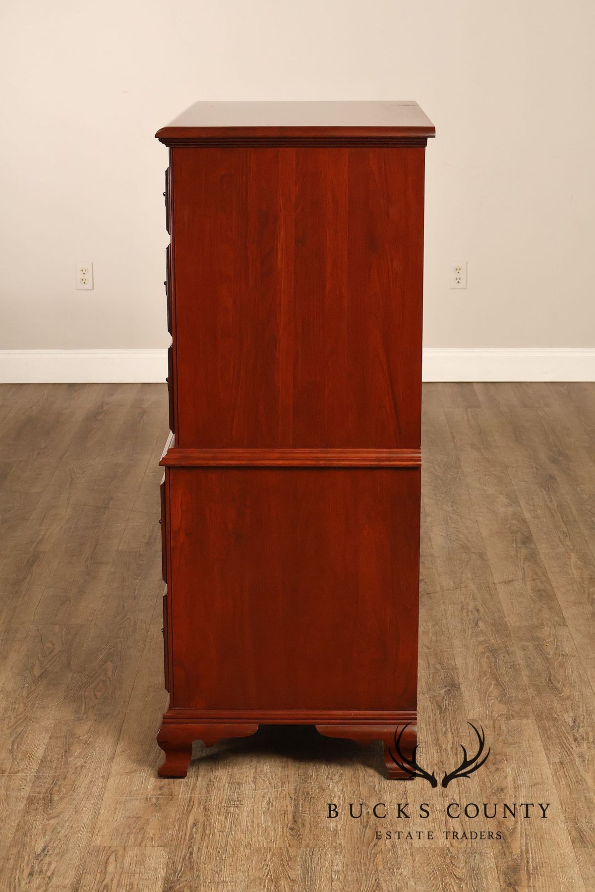 Kling Furniture Co. Traditional Cherry Highboy Chest Of Drawers