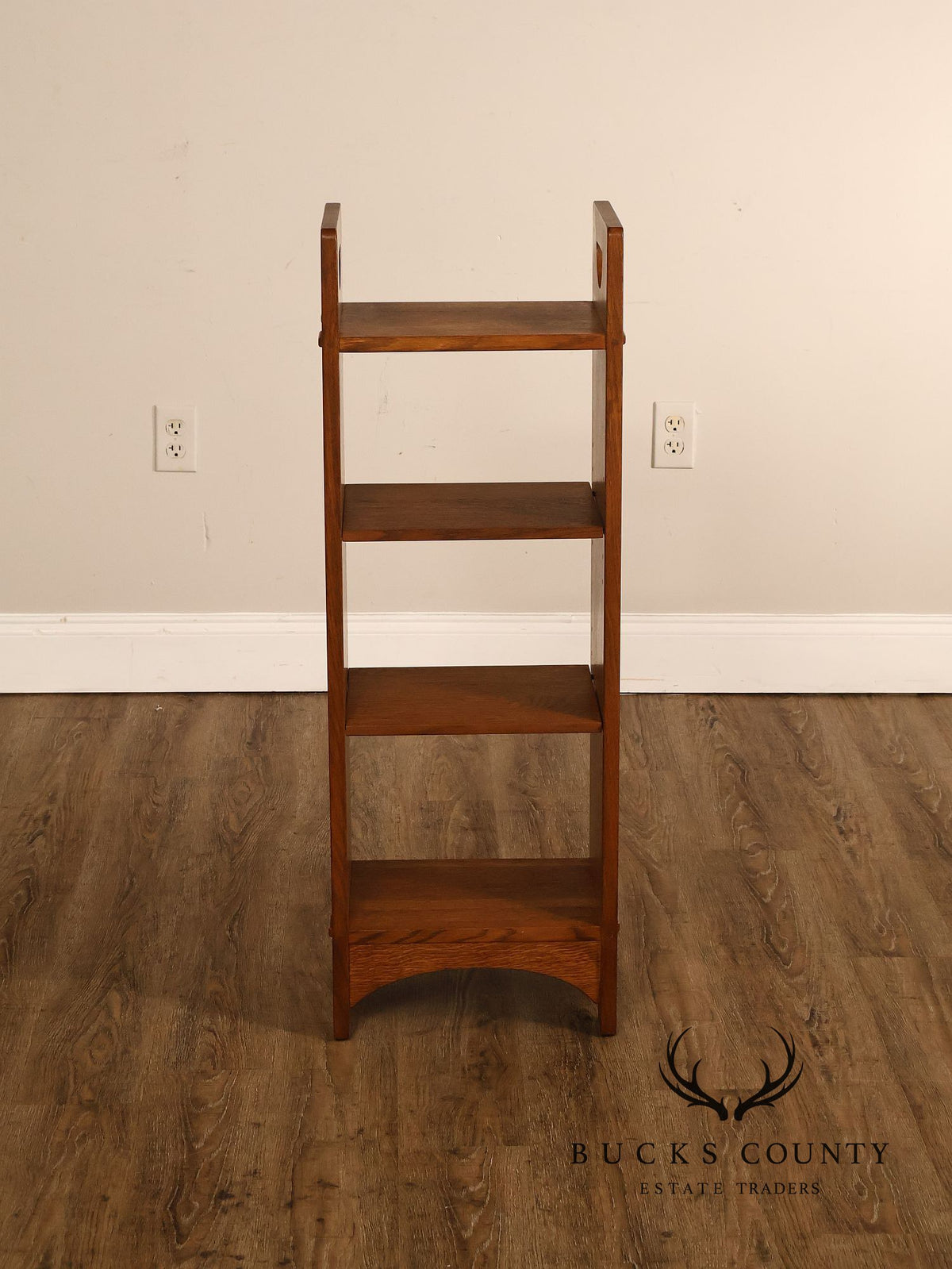 Stickley Mission Collection Oak Magazine Stand Bookcase