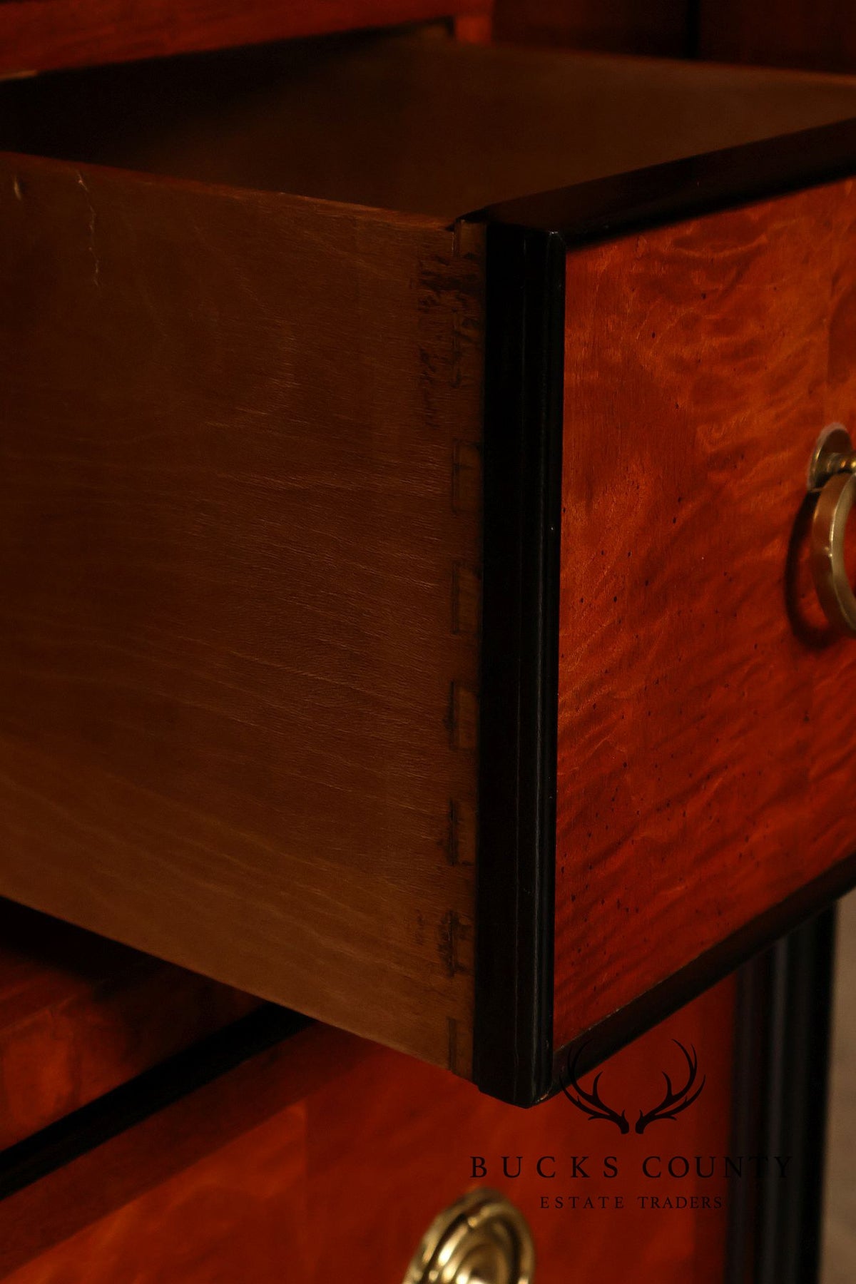 Century Furniture Biedermeier Style Mahogany Armoire