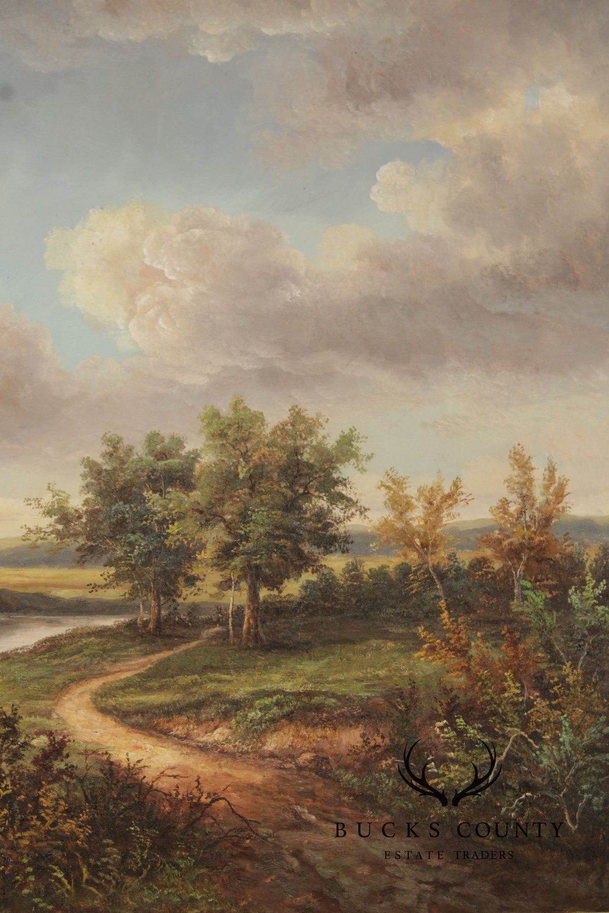 Artist Signed Continental School Landscape Painting